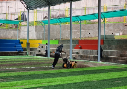 Instalación de Grass Sintético deportivo